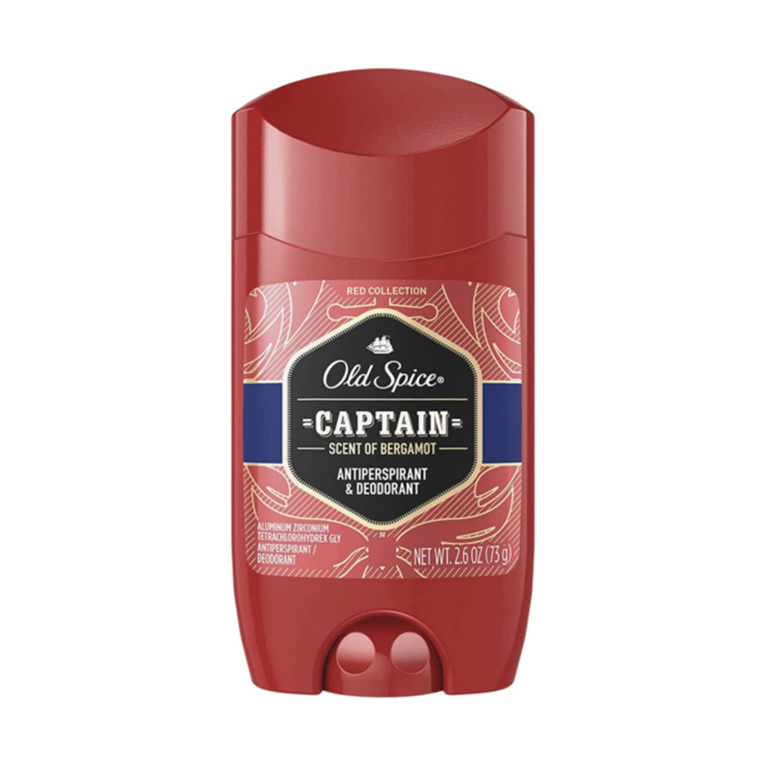 230816080120163_1 Old Spice Antiperspirant Deodorant for Men Captain Scent Red Collection 2.6 Ounce (Pack of 12) - Image 1